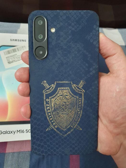 Samsung Galaxy M16 5G 8/128GB Blue Igravoy 2025 Karobka Holati Ideal