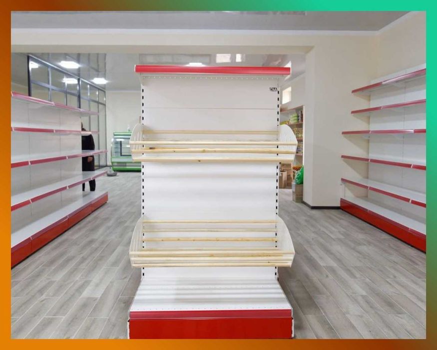 Торговое оборудование, стеллаж, savdo uskunalari, stellaj, vitrina