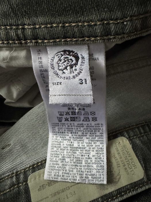 DIESEL, blugi barbati, W31 L34 [talie 42,5 cm]