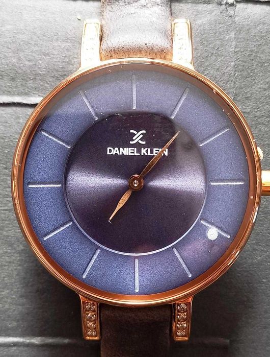 Ceas damă Daniel Klein Premium (Rose Gold / Albastru) – Elegant