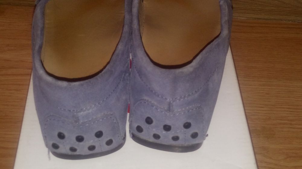 Мокассины замшевые Tods