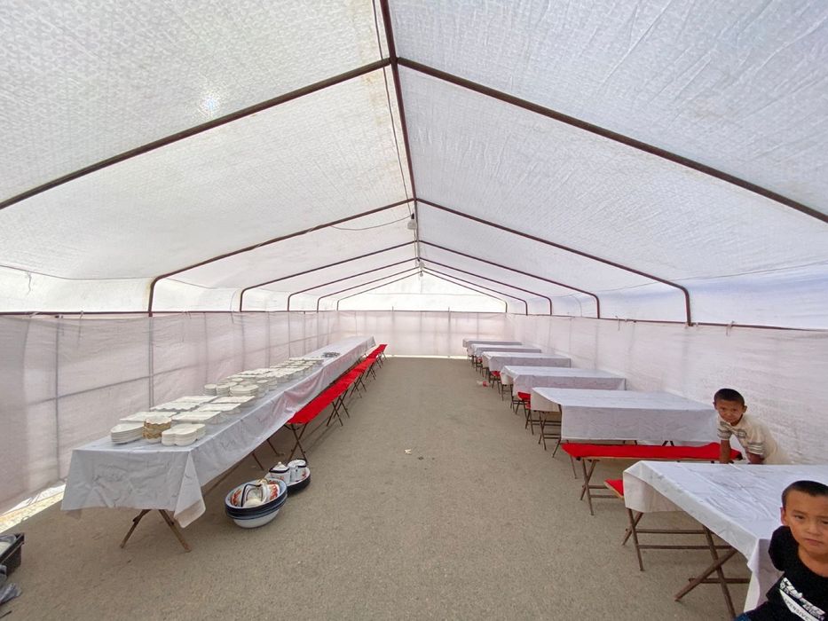 Юрта темир уй палатка