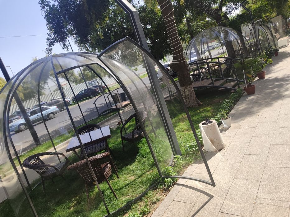 Капсула Kapsula Баннер тент банер Установка banner tent baner