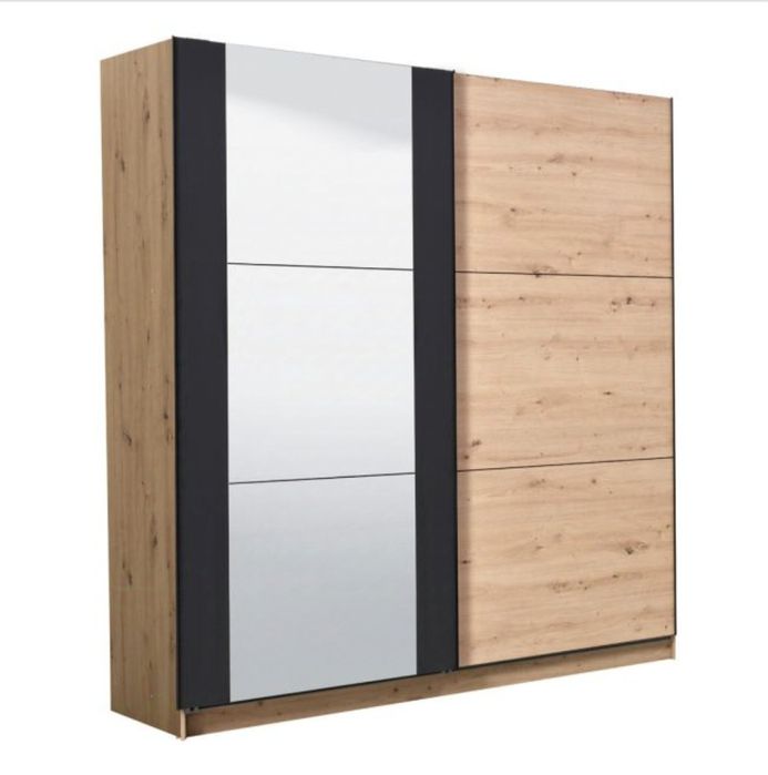 Гардероб с плъзгащи врати с механизъм за плавно затваряне Hettich