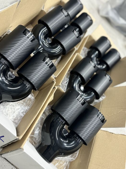 M Performance Накрайници карбон