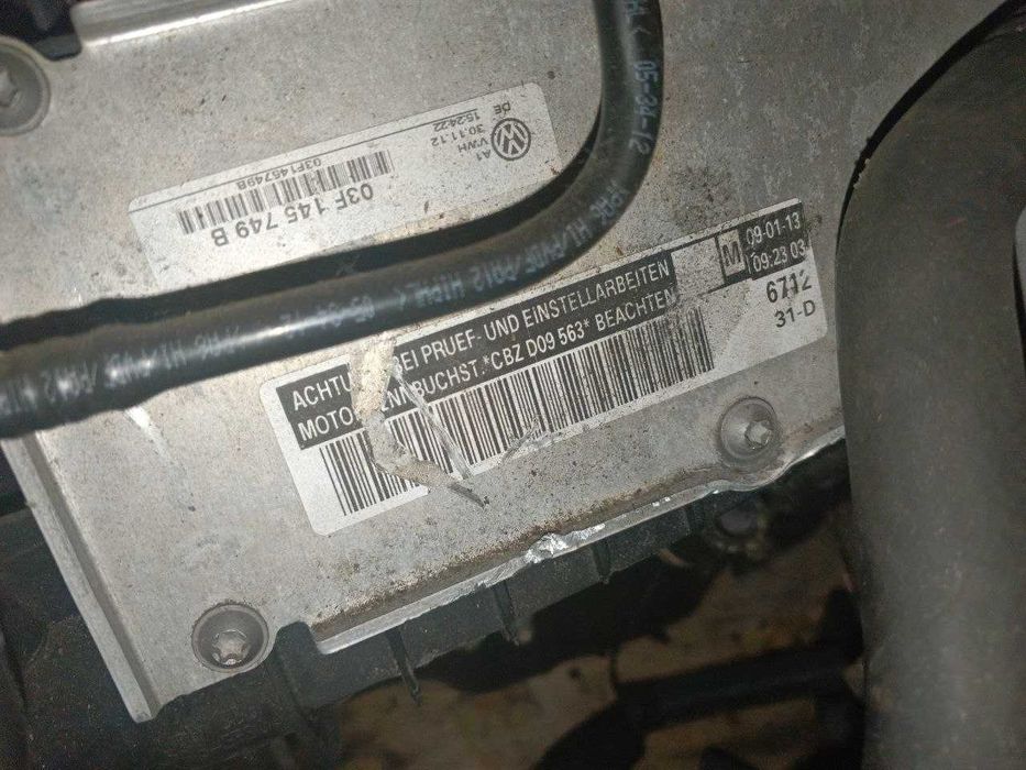 Двигатель CBZ Volkswagen Polo бек