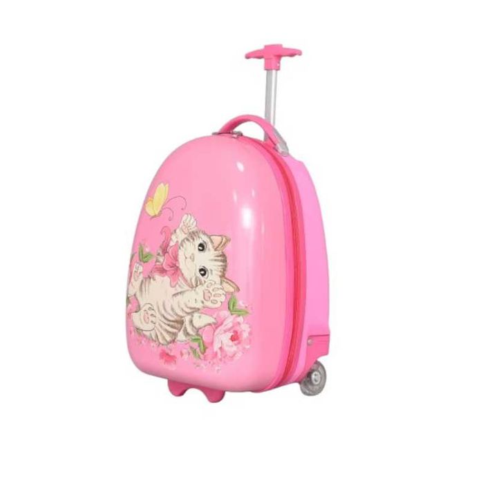 Детски куфар Mercado Trade, Поликарбон 31799, Коте с пеперуда