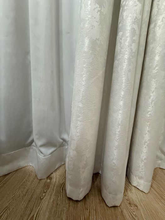 Шторы и тюль белые