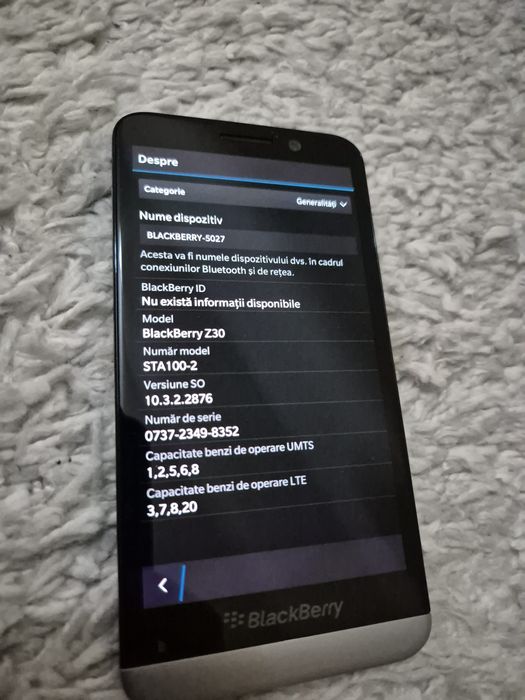 BlackBerry  Z 30