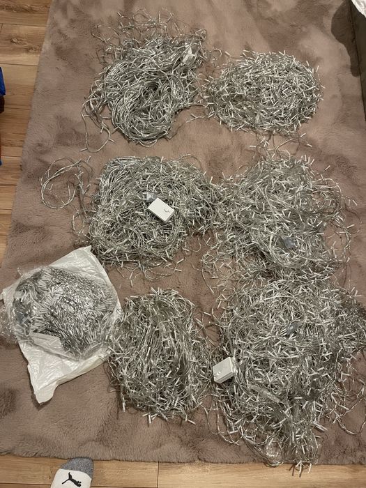 Luminite decoratiuni interior si exterior, lungimea 48m/inaltimea 3m