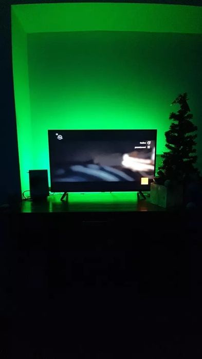 Banda LED RGB 5M USB 5V lumina ambientala TV + controller Bluetooth