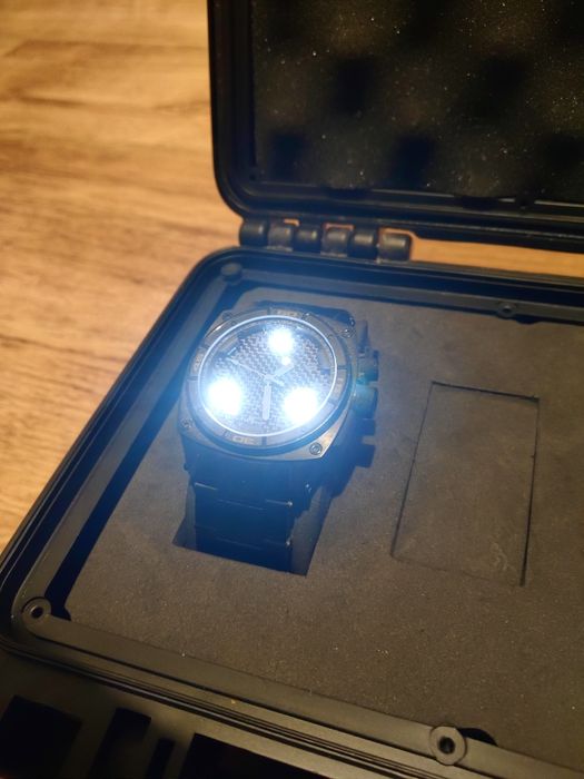 Ceas MTM Falcon BlackOnBlack Titanium