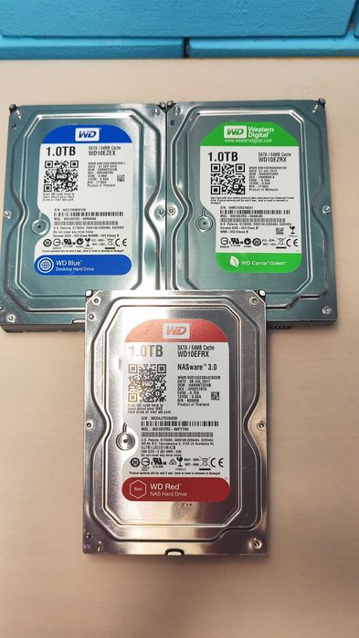 WD HDD 3.5 1TB - Твърди дискове / Хард диск за компютър / DVR - NVR