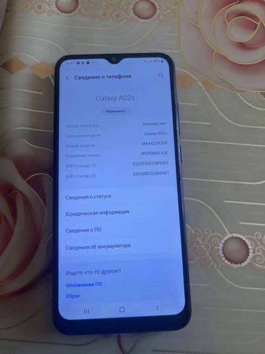 Samsung galaxy A02s 32гб