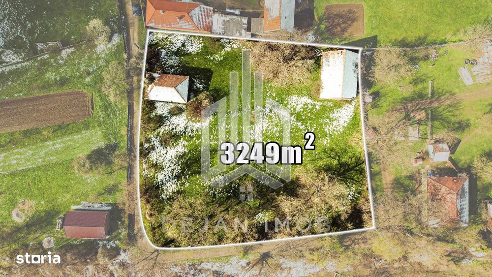 COMISION 0% | Teren intravilan | 3249mp | Zagon