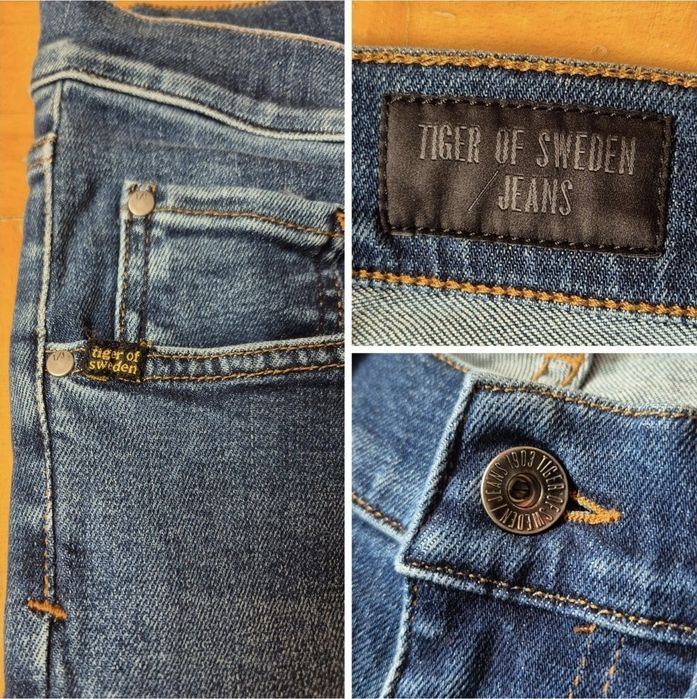 Blugi de lux Tiger of Sweden, Model Slim - Bărbați 29/32