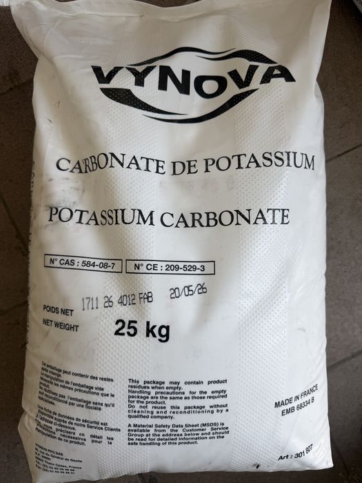 Potassium korbanat kali korbonat