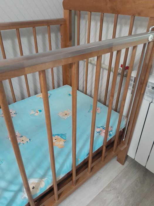 Манеж детский деревянный