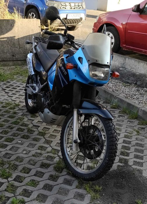 Vand motocicleta Kawasaki KLE 500, 2004, 35000km, stare foarte buna, vopsea originala, 2200 euro.
