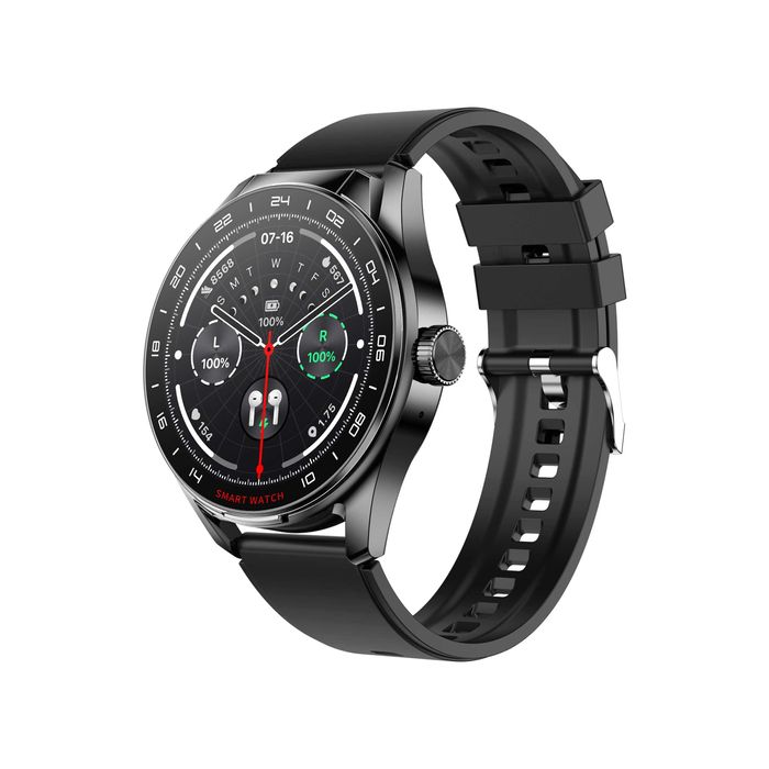 Smartwatch cu casti incorporate, autonomie mare, notificari aplicatii