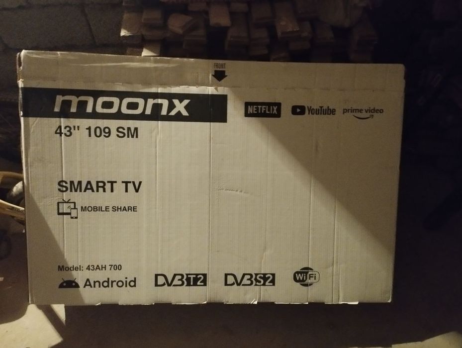 Телевизор мооnx 43 tali smart olinganga 2 oy boldi