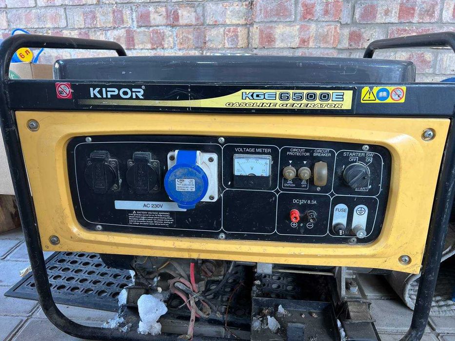 Продам генератор KIPOR 6500E