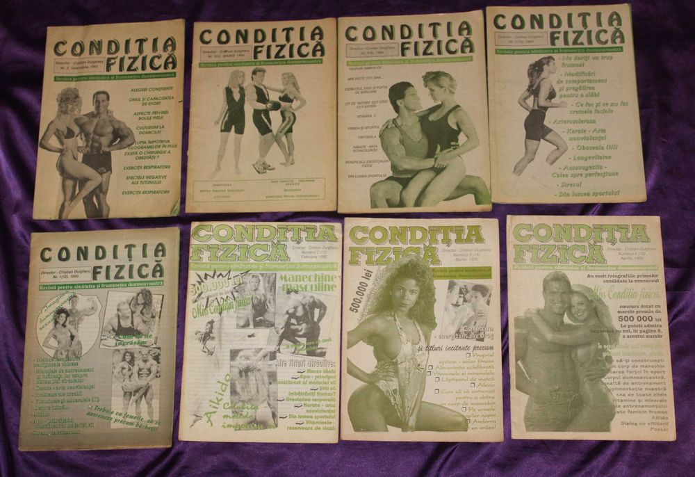 Revista Culturism Conditia fizica 1993 1994 1995 1996 997 1998 1999 Pro Muscle Magazin sport fitness reviste fitness