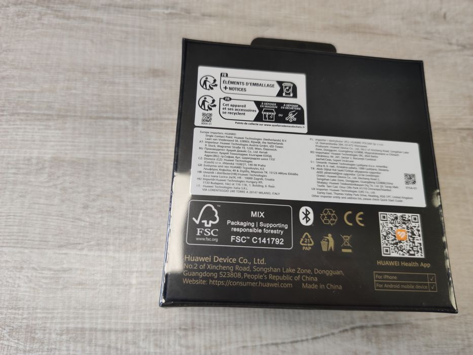 НОВ! Смарт часовник Huawei Watch GT 6 46mm Black 3г. Гаранция Yettel!