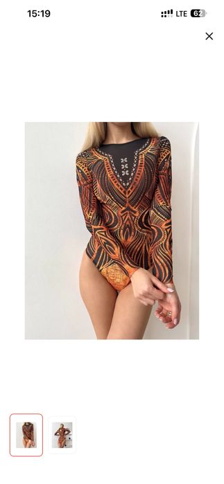 Купальник «умный загар» SPF30+