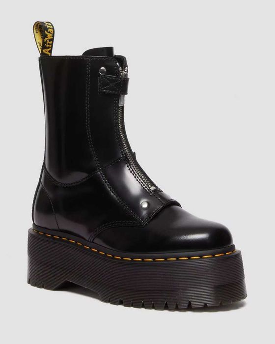 Кожени боти/Кубинки Dr. Martens Jetta Hi Max