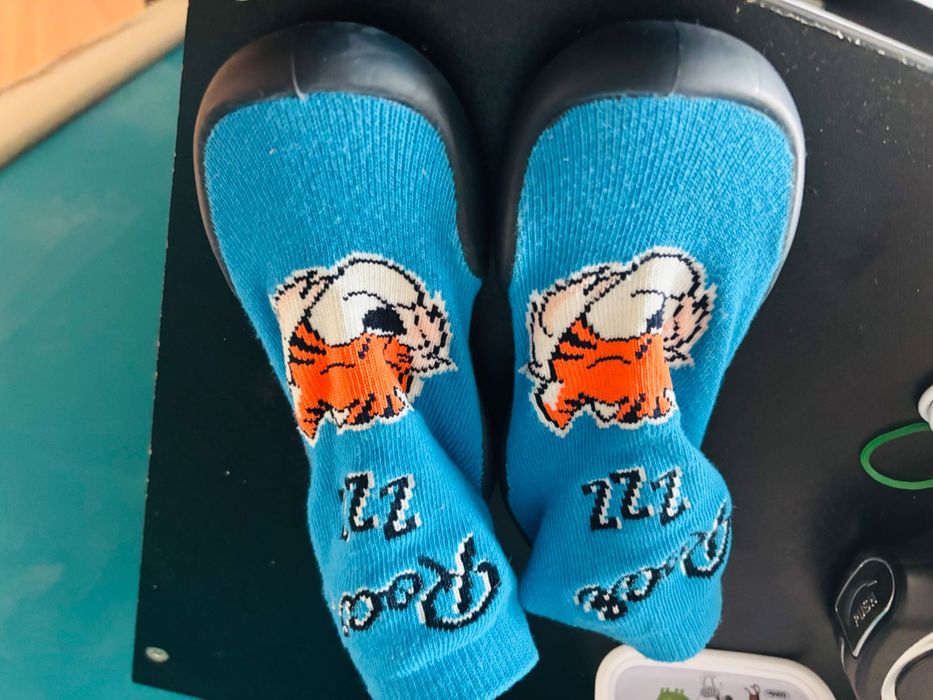 Обувки чорапче за момче