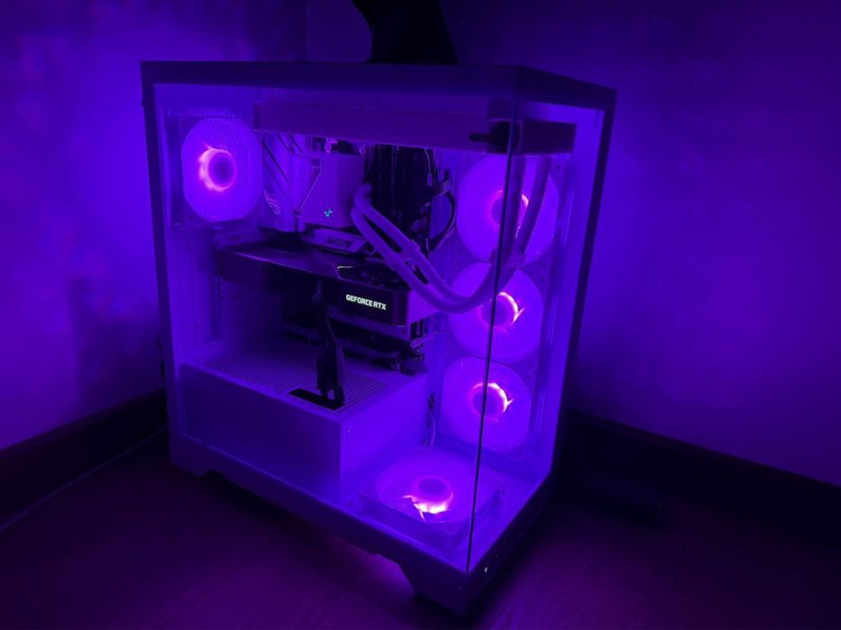 Топ геймърски PC | Ryzen 9 7900 | RTX 3080 Ti | 32GB DDR5 | БЯЛ BUILD