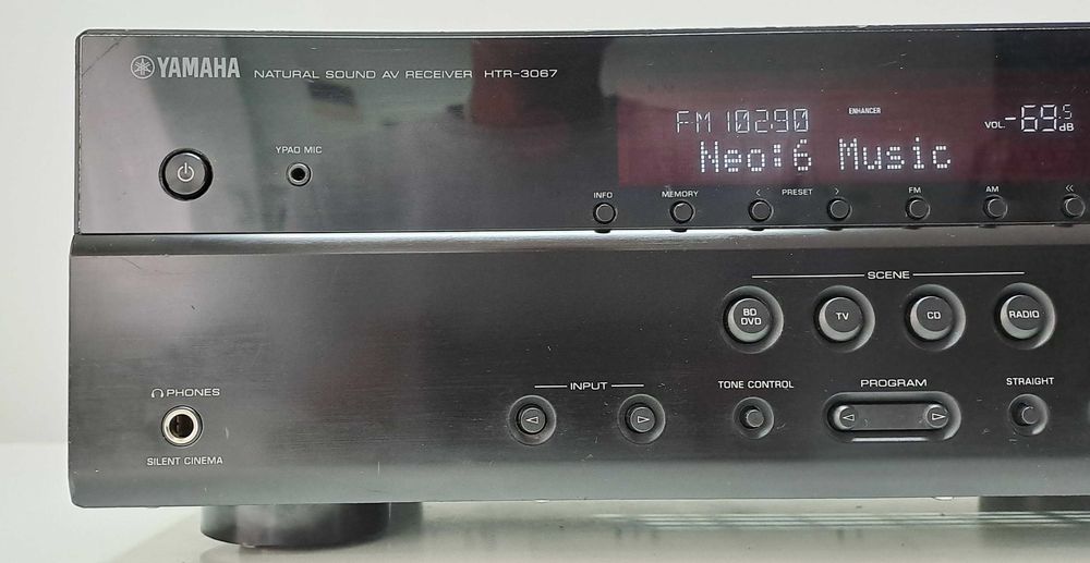 Yamaha HTR 3067 amplificator 4K Ultra HD 5.1 HDMI