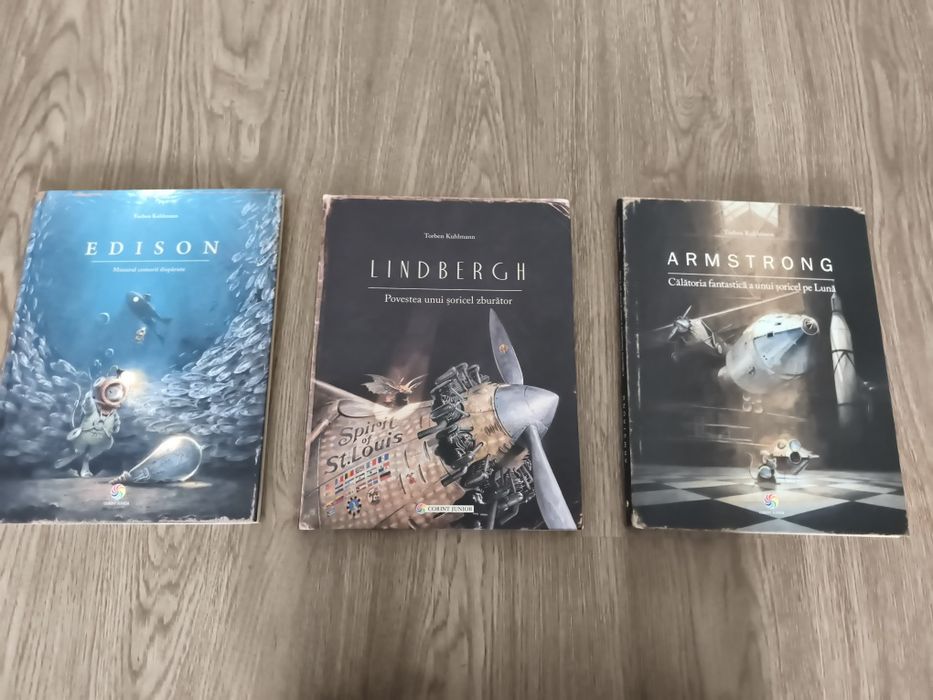 Cărțile Edison Lindbergh și Armstrong