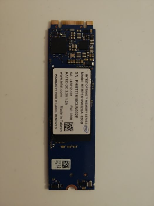 Intel Optane 32 Gb
