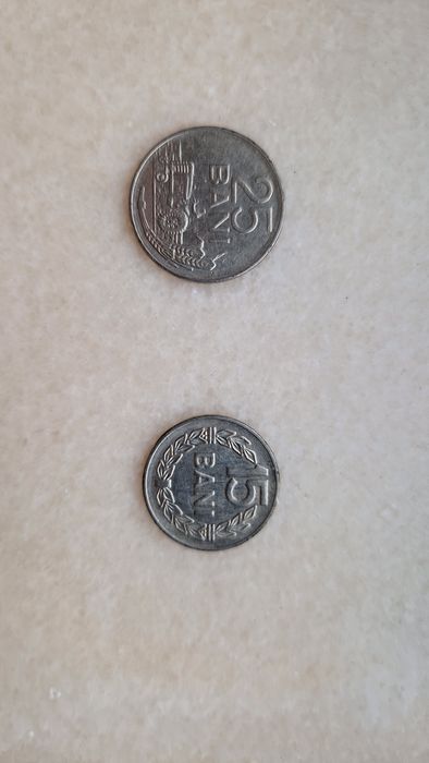 Monede 15,25 bani din anul 1966