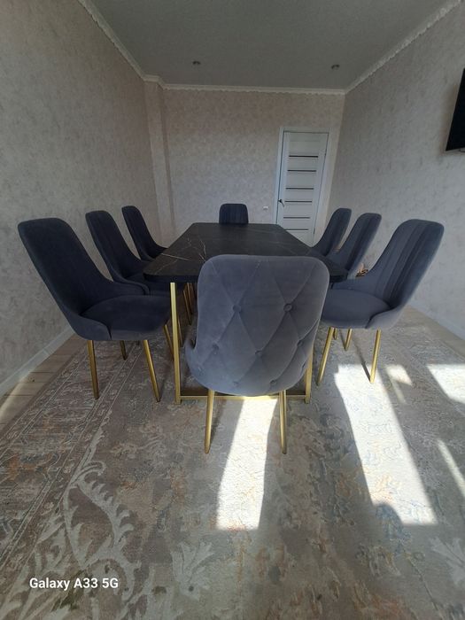 Стол стулья 8шт 75000