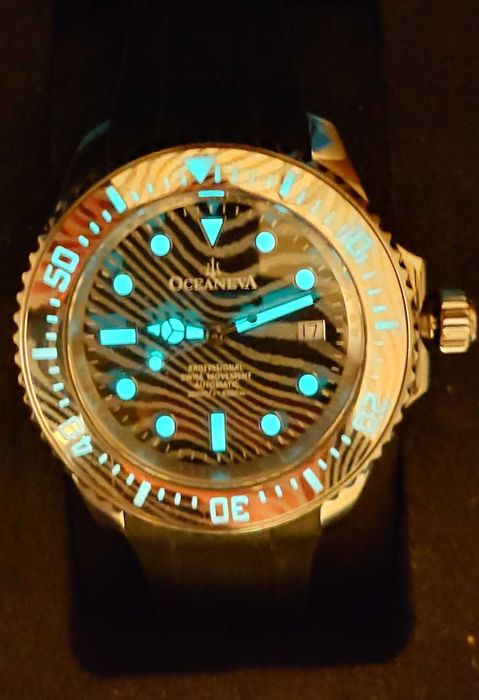 Oceaneva Titanium Deep Marine VI, Rolex Homage