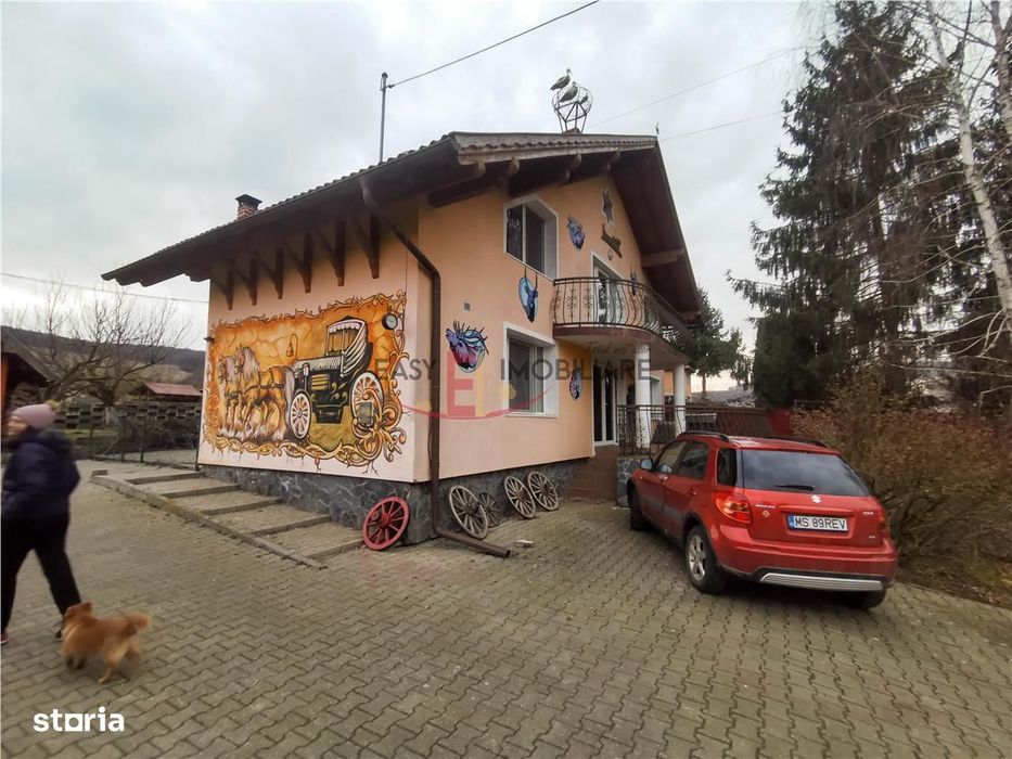 Casa, Vila, 3 camere, 2 bai, 7 km de centrul orasului, Bardesti,Targu