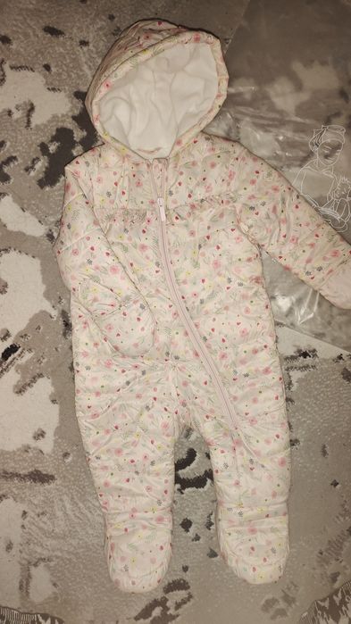 Primark cares лекгий комбенизон осень весна 6~9мес 74~80см