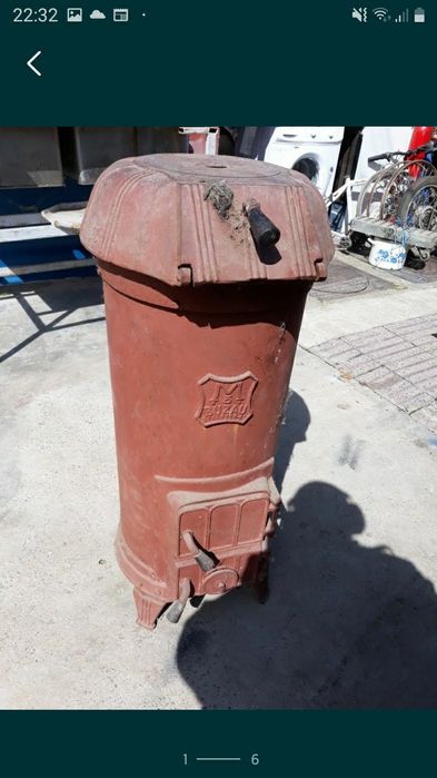 Godin pe lemne original șamotat din fabrică preț.1100 lei