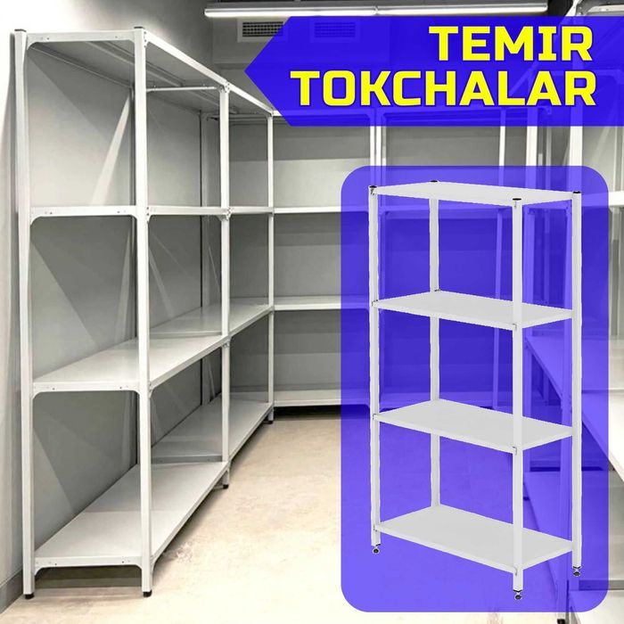 Polkaly stellaj, arxiv tokchasi Акция, метал архивный стеллаж