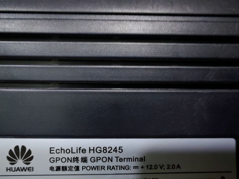 gpon modem Huawei hg8245