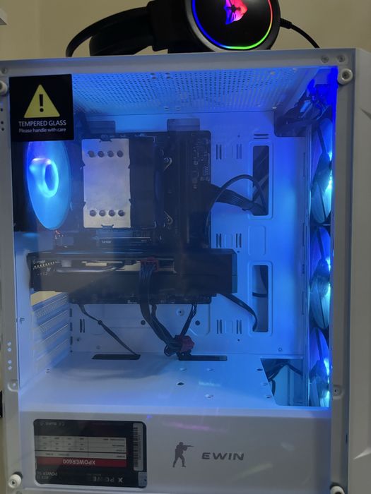 Komputer core i5 12400F manitor bor 27 edg