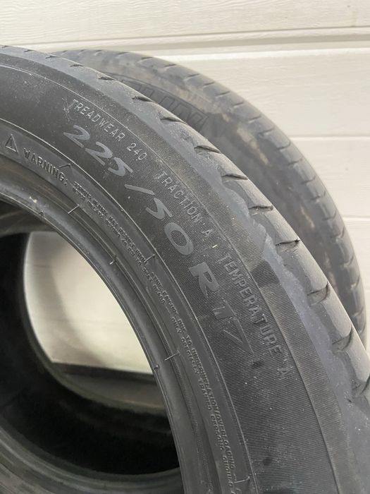 Летние шины Michelin Prymacy 3 , размер 225х50хR17.