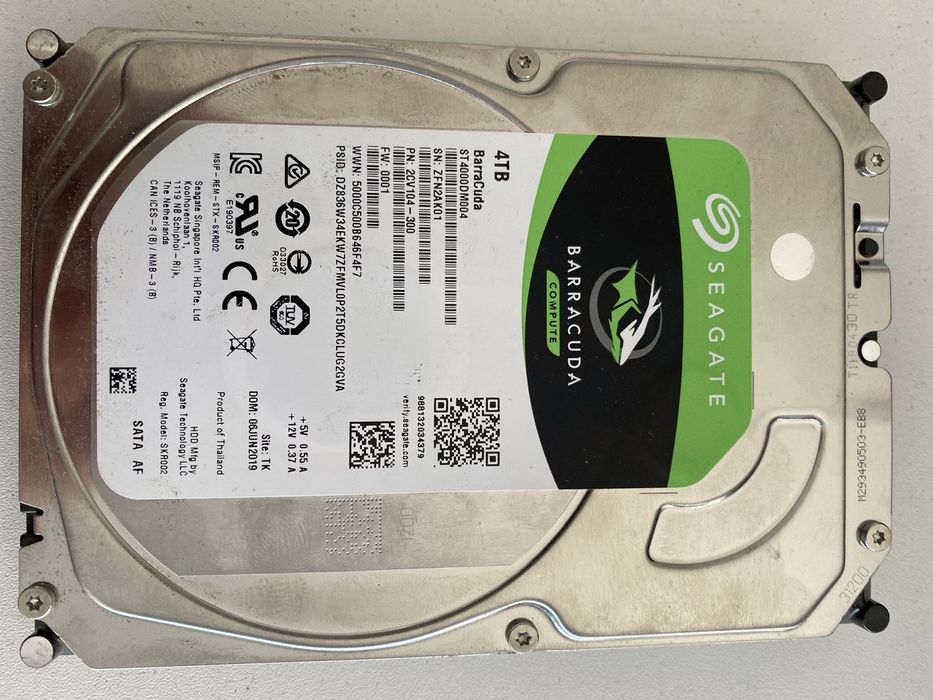 Seagate barracuda 4TB