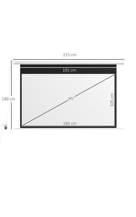Ecran proiectie electric
