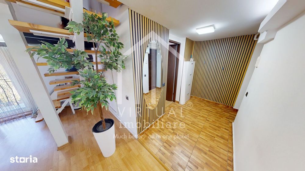 Apartament cu 4 camere, 82mp utili + balcon, recent renovat