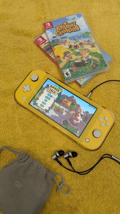 Nintendo switch lite с играми