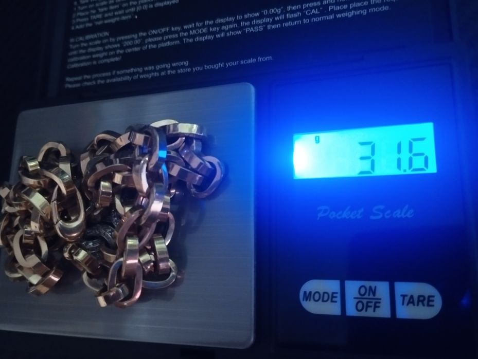 Colier mare aur 14k.